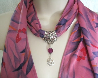 Pentacle Scarf And Skirt, wiccan clothing pagan clothing wicca clothing pentacle clothing goddess witch witchcraft pentagram magick
