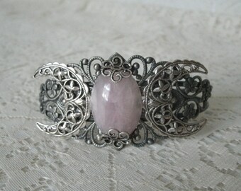 Triple Moon Goddess Cuff Bracelet, wiccan jewelry pagan jewelry wicca ...