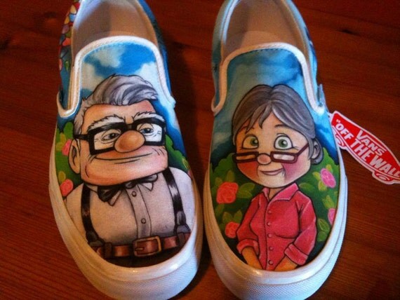 Custom Painted Vans by TheCandyJarSneakers on Etsy