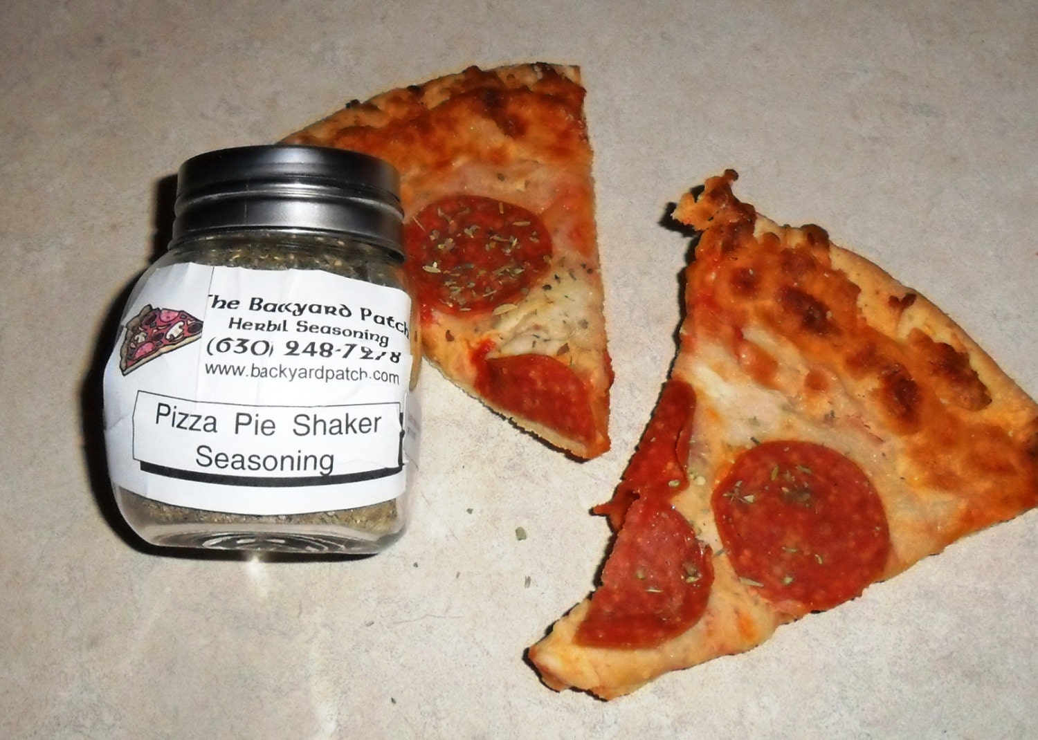 Pizza Pie Shaker Seasoning Handblended Herb Mix no salt
