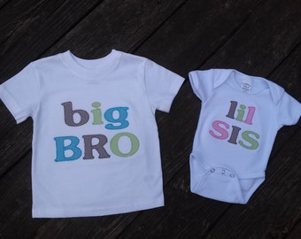 lil bro big sis t shirts