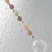 Suncatcher Crystal 20mm Ornament Peach & Lilac Purple Rainbows, Feng Shui