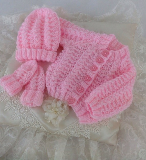 Baby Knitting Pattern Boys Girls Early by PreciousNewbornKnits