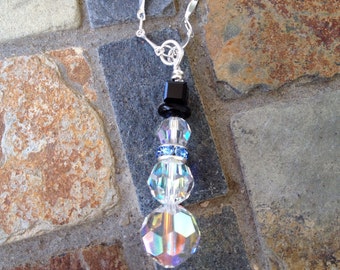 Swarovski Snowman Pendant