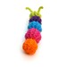 caterpillar cat toy