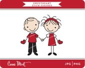 Sweetheart Stick Figures Clip Art Il_170x135