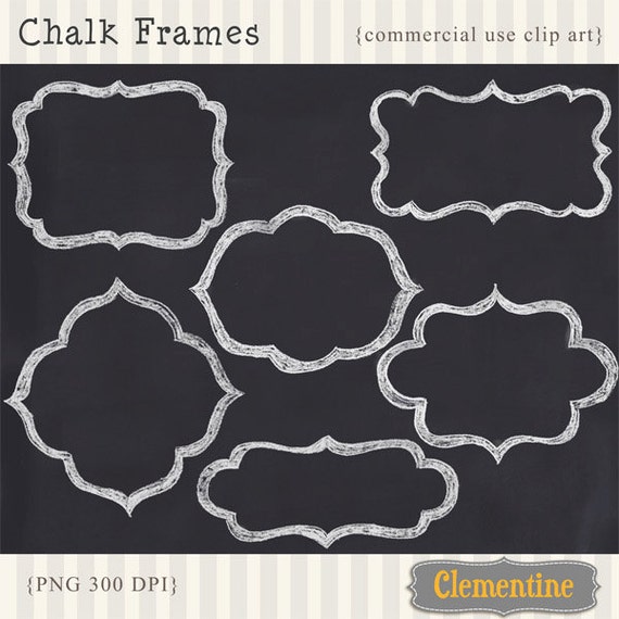 free chalkboard clipart frames - photo #19