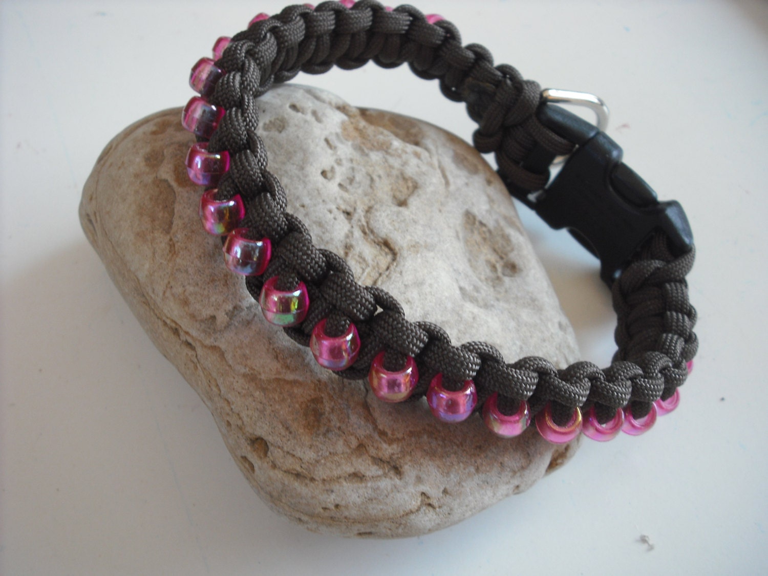 Beaded Dog Jewelry Beaded Dog Collar by k9knitknots on Etsy