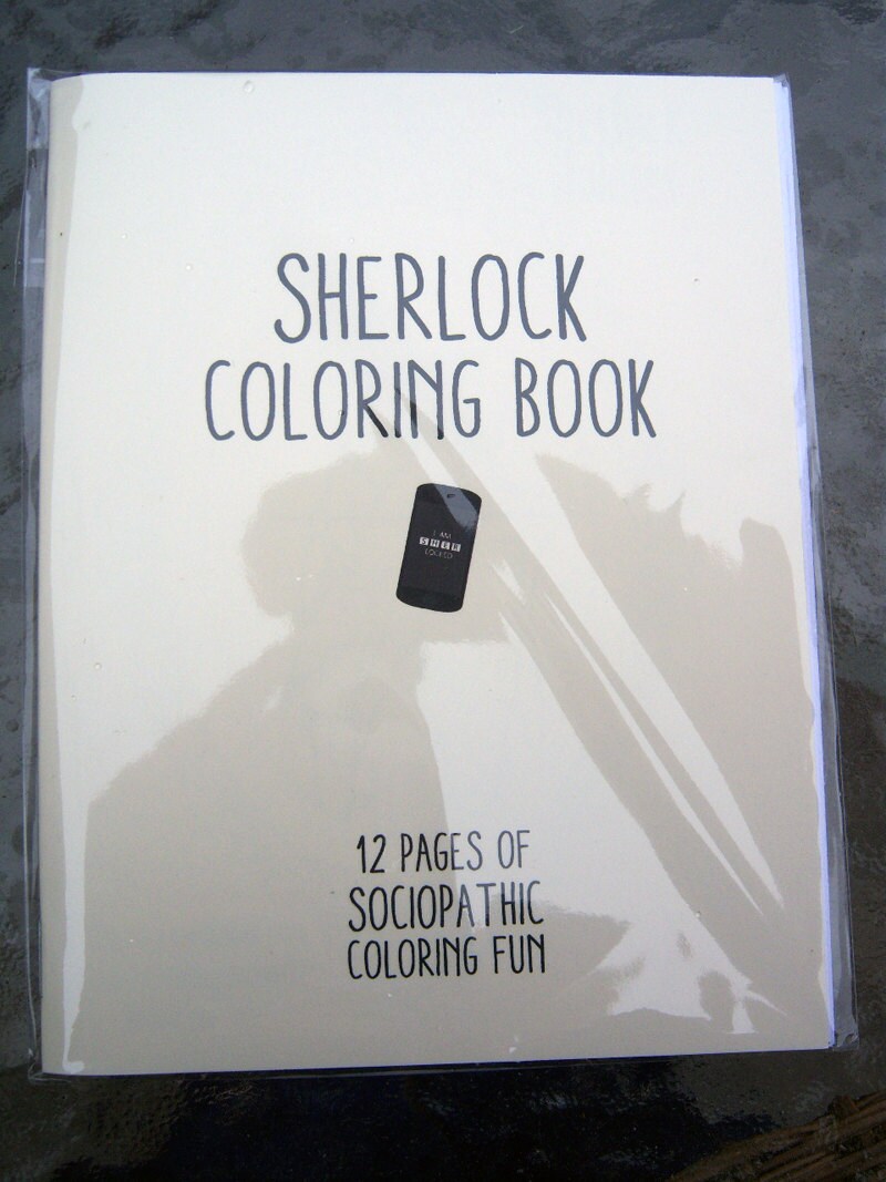 Sherlock Coloring Book