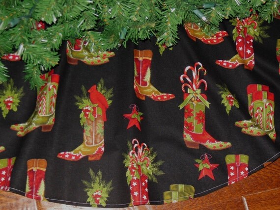 christmas tree skirt western tree skirt by kaysgeneralstore christmas tree skirt western tree skirt by kaysgeneralstore