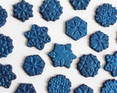 50 Snowflake Chocolates: Sapphire Glimmer Il_170x135