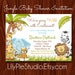 King of the Jungle Baby Shower Invitation Printable Digital