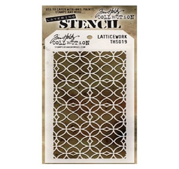 Items similar to Tim Holtz Stampers Anonymous Layered Stencil ...