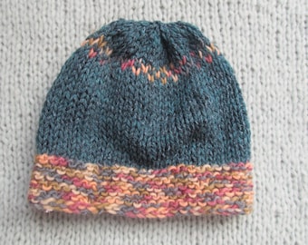 Wool knit hat