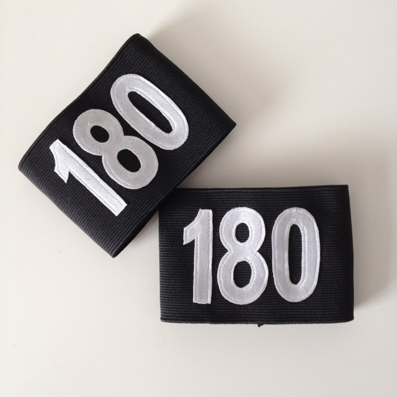 Numbered Elastic Armbands for Roller Derby Custom colours