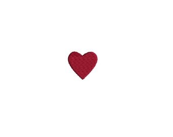 Heart Mini Filled Stitch Machine Embroidery Design-INSTANT DOWNLOAD