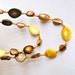 Faux Petrified Wood Necklace, Vintage Jewelry, Native Design, ESTATE SALE, Item No. B508