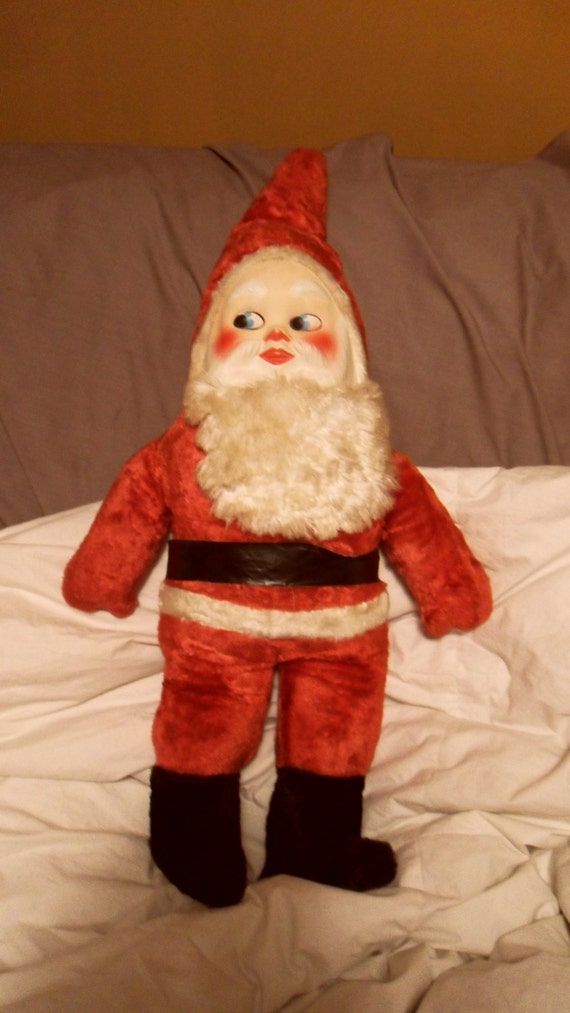 old stuffed santa