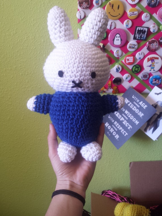 Crocheted Miffy the Bunny