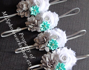 white chiffon hair bow lace headband shabby chic by bebebijoux cool mint green baby headband pastel mint green shabby white chiffon hair bow lace headband shabby chic by bebebijoux cool mint green baby headband pastel mint green shabby