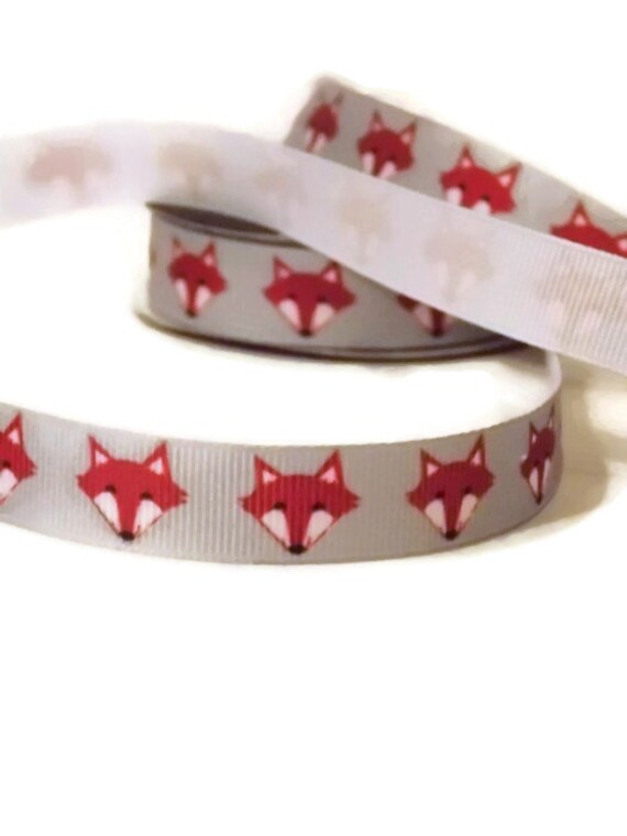 What does the fox say Fox ribbon Ribbon By by MendingLifeTogether