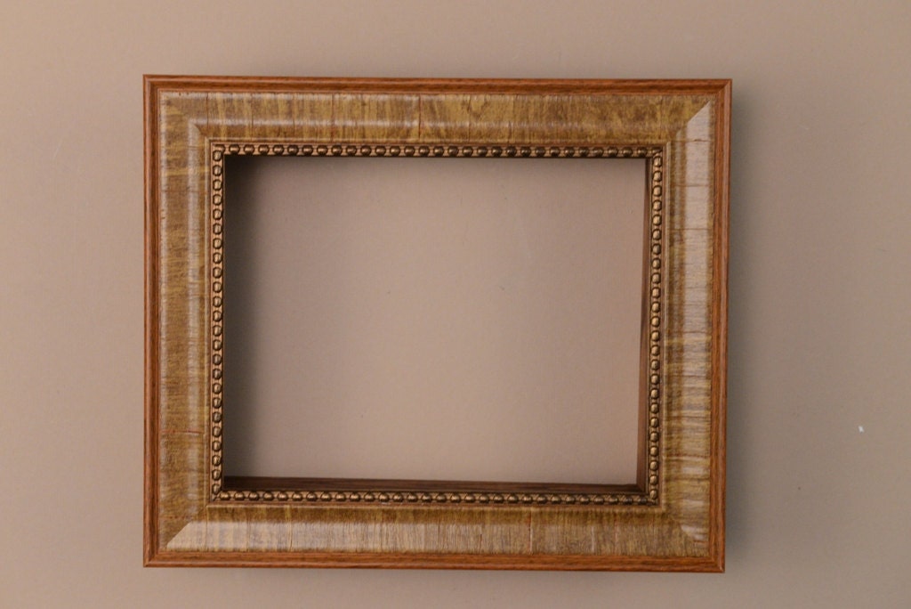 Tan/Brown Shadow Box Frame Picture Frame Polystyrene