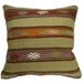 Sale-Vintage Turkish Kilim Pillow Cover, 16x16, Delivered in 2-3 days with tracking number