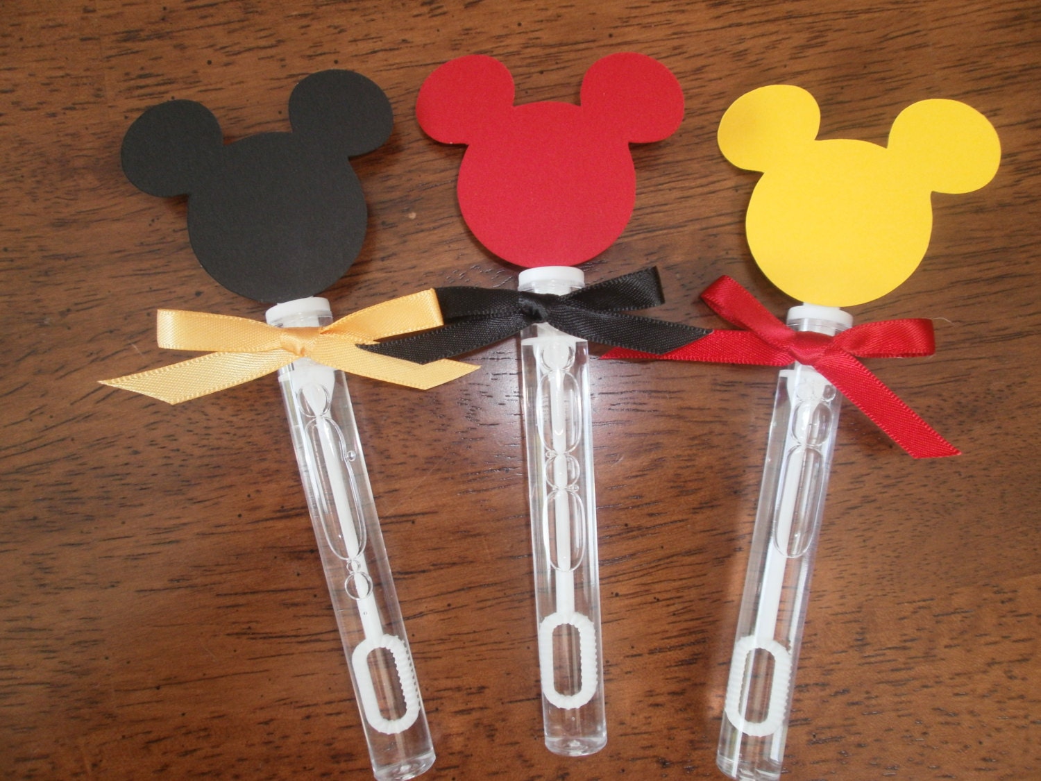 Mickey Mouse party favors Mickey Mouse bubble by SassyCreationz