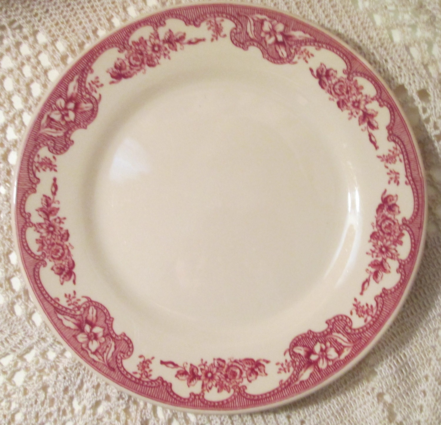 Vintage Wellsville China Majestic Pattern Restaurant Ware