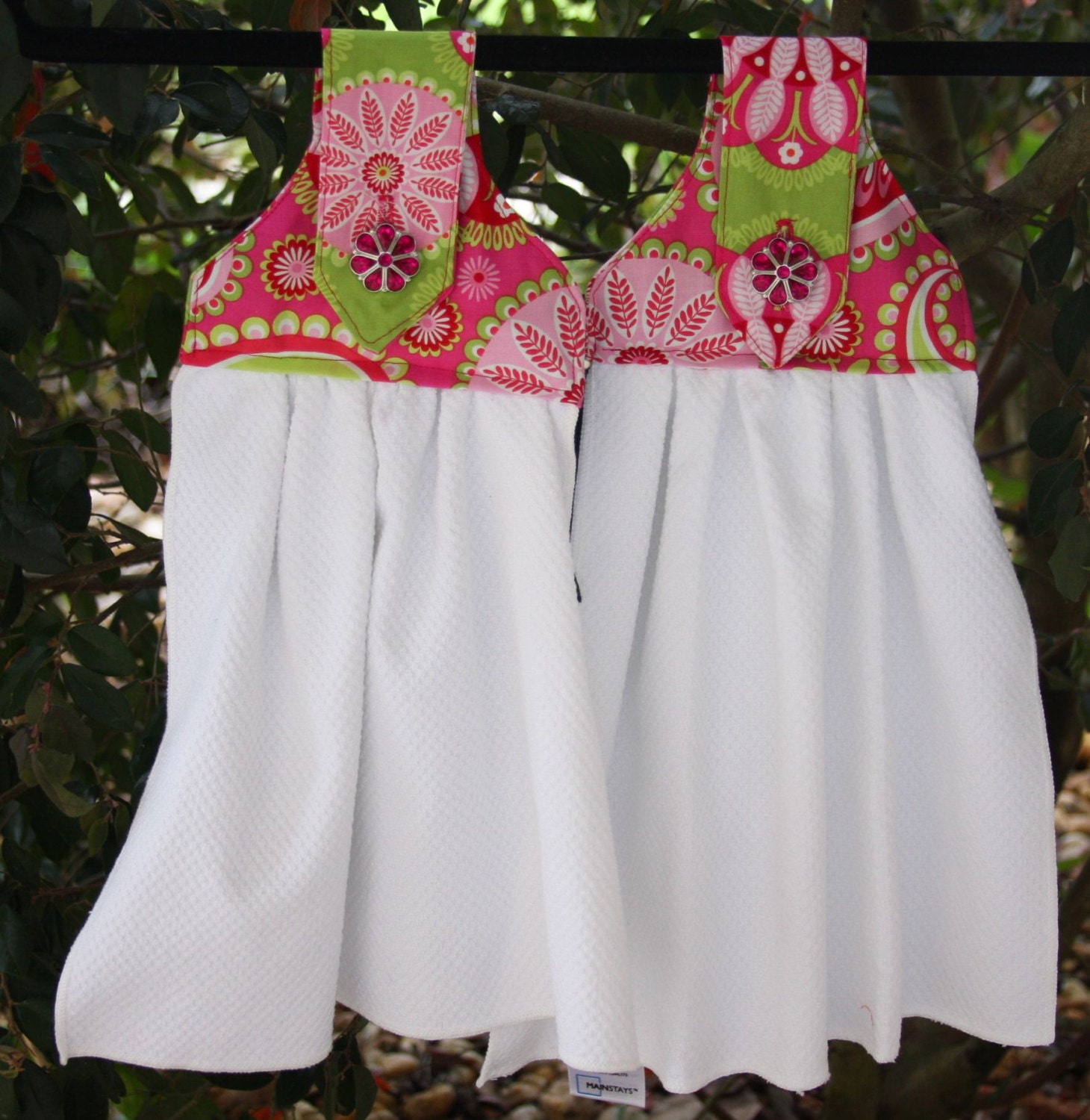 Hanging Kitchen Towels PDF Pattern Instant Download