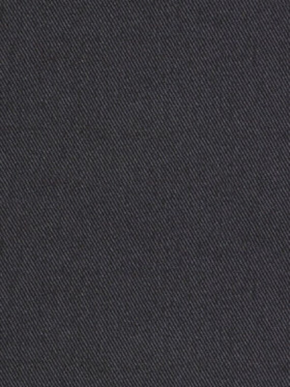 Charcoal Grey Cotton Twill Upholstery Fabric Solid Grey
