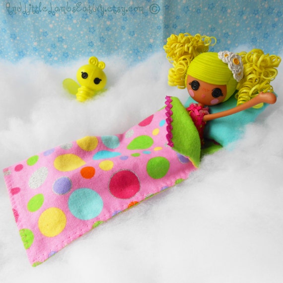 Lalaloopsy Girls Sleeping Bag and Pillow by AndLittleLambsEatIvy