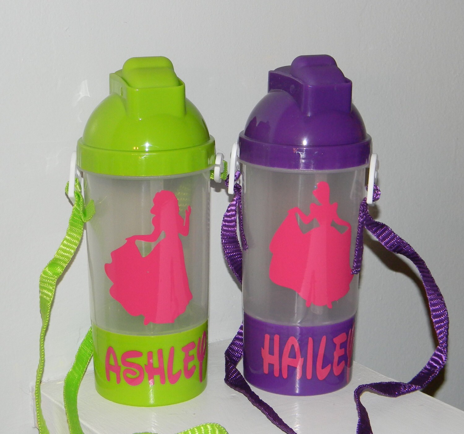 Princess Party Favor Personalized Kids Water Bottle with