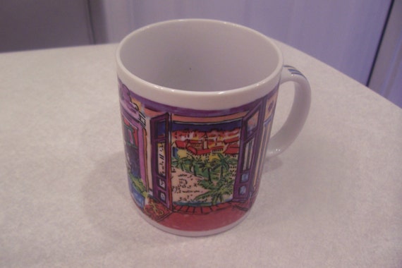 Ceramic+Coffee+Press+By+Chaleur Items similar to Chaleur Masters Collection D Burrows D'Azure by R ...
