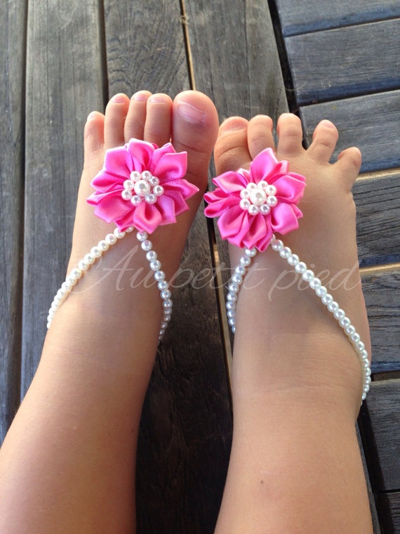 Baby barefoot sandals baby jewelry baby shoes baby shower