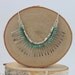 Anthropologie Beth Ward Studio Turquoise Statement Necklace New
