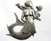 1 Steel Mermaid Stamping