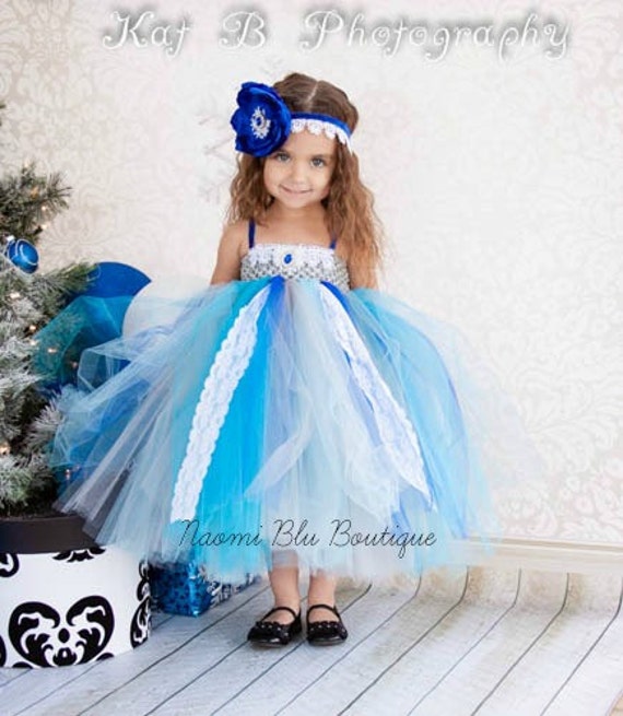 Vintage Winter wonderland lace tutu dress. Great for winter