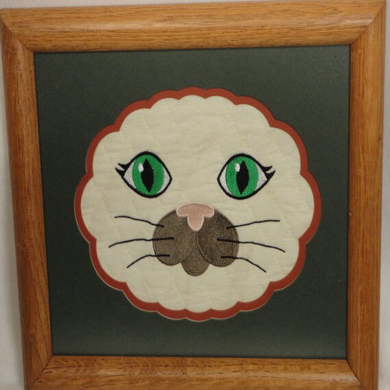 Cat Wall Art Framed Cat Wall Art Cat Lover Artwork Cat