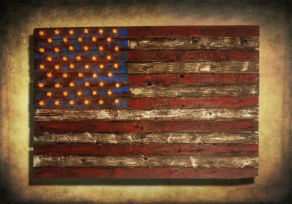 Wood American Flag Wall Art american flag weathered wood edison bulb 3d wooden Wood American Flag Wall Art american flag weathered wood edison bulb 3d wooden
