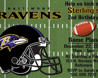 Baltimore Ravens Wedding Invitations 9