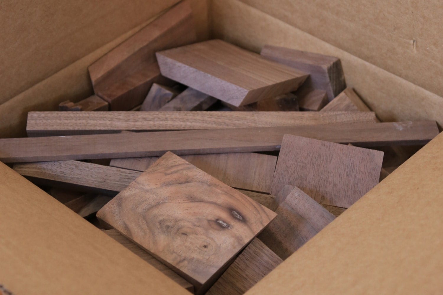 Walnut Scrap Wood Reclaimed Wood Wood Blocks Craft Wood