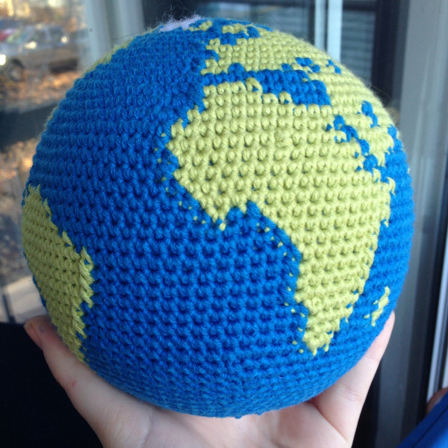 Crochet Globe Pattern World Earth Amigurumi