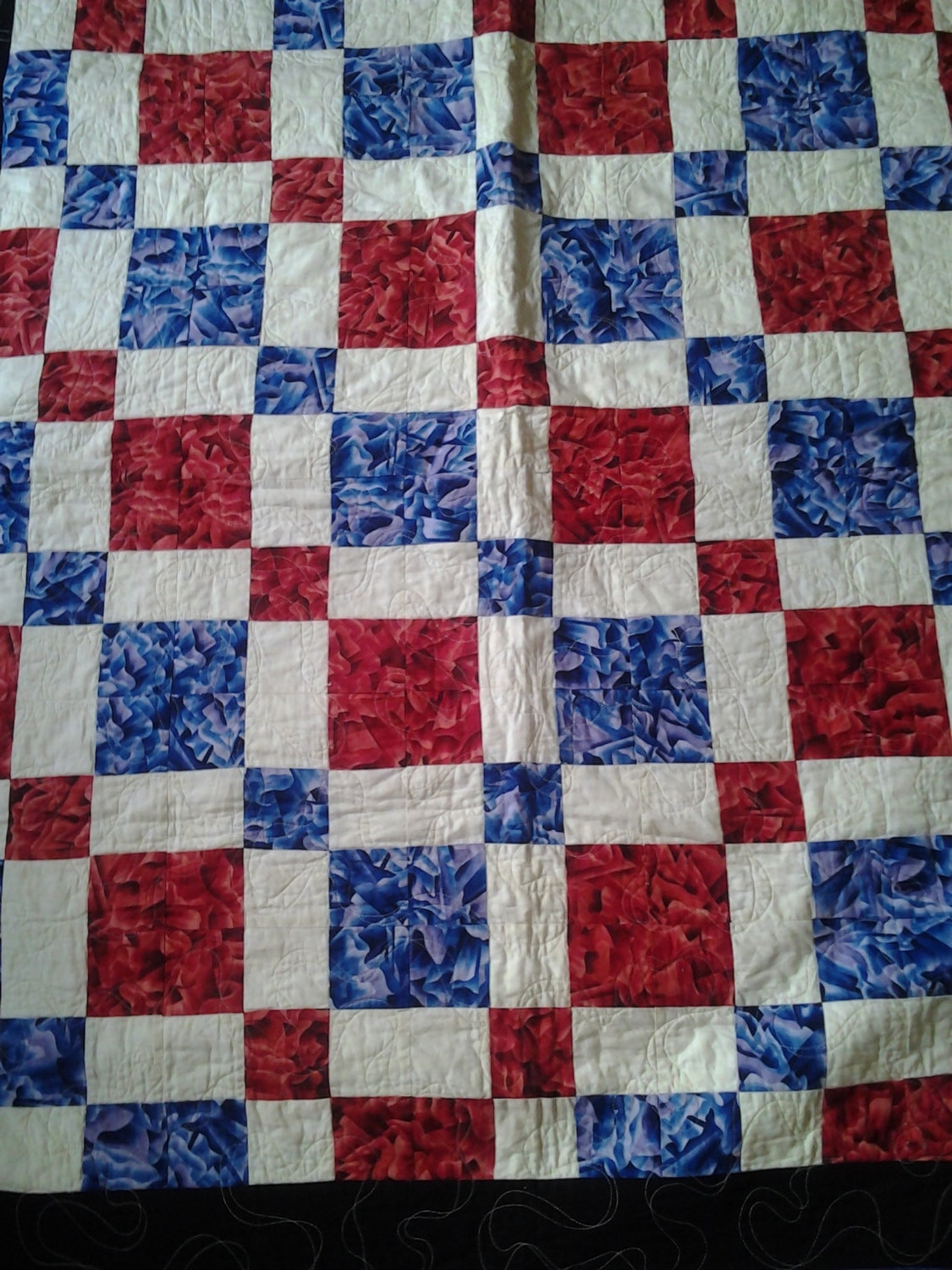 Quilt Red White and Blue 4th of July PatriotIndependence