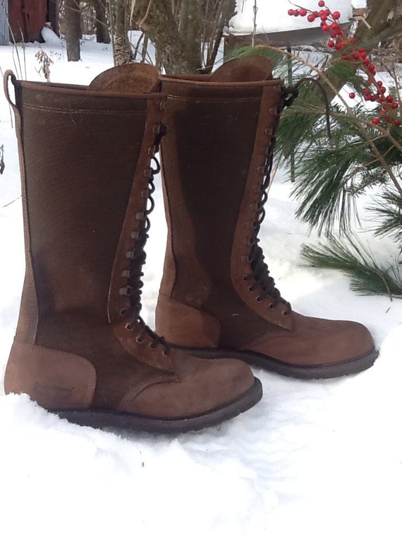 leather snake boots