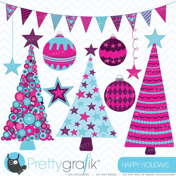 80% 0FF SALE Holiday christmas clipart commercial use, vector graphics, digital clip art, digital images - CL399 Il_570xn