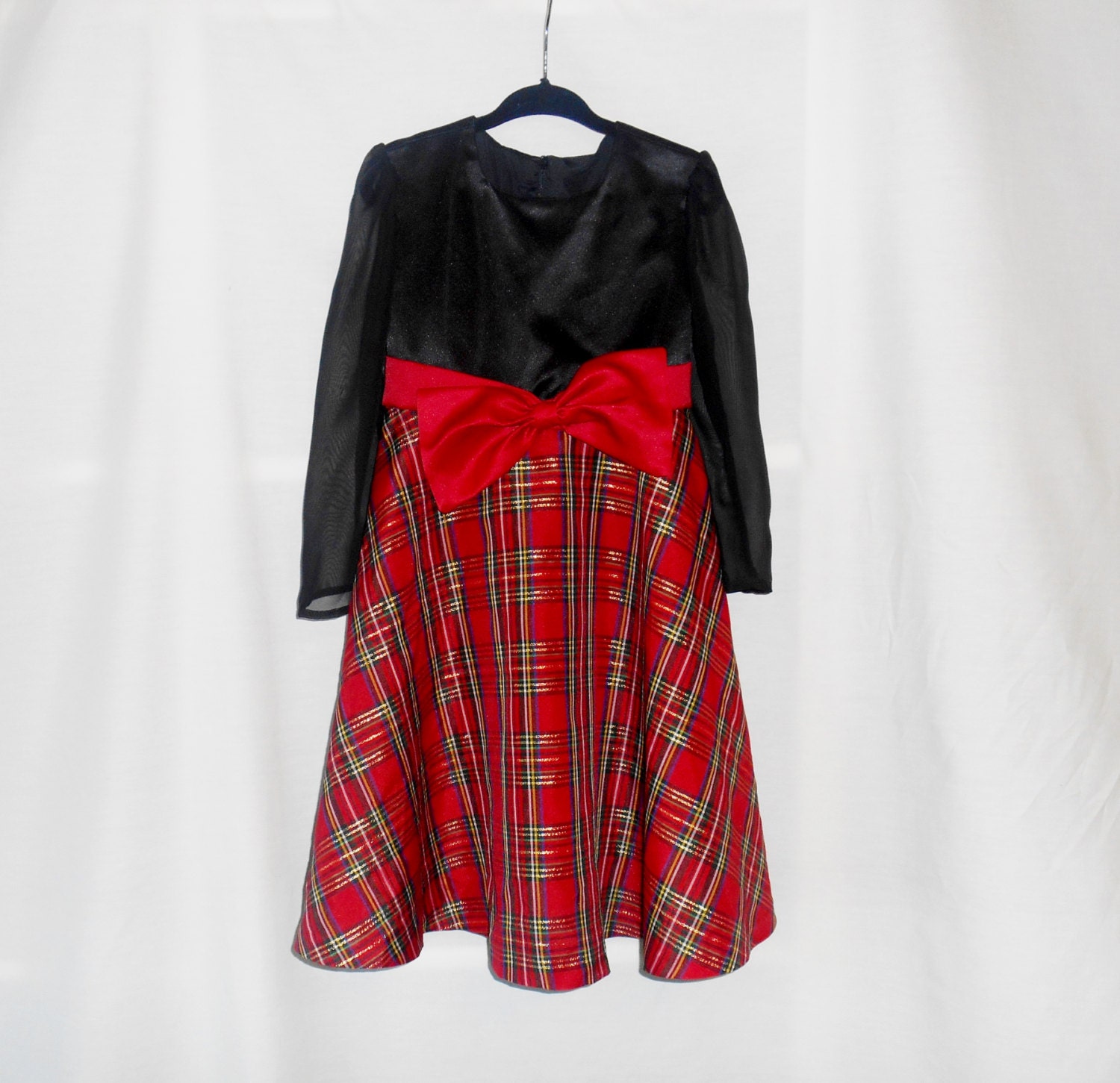 sz 3t 4t toddler s plaid dress dressy festive sz 3t 4t toddler s plaid dress dressy festive