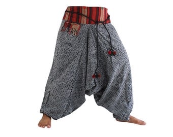 Aladdin Pants / Harem Pants / Baggy Pants / Genie Pants Hill Tribe ...