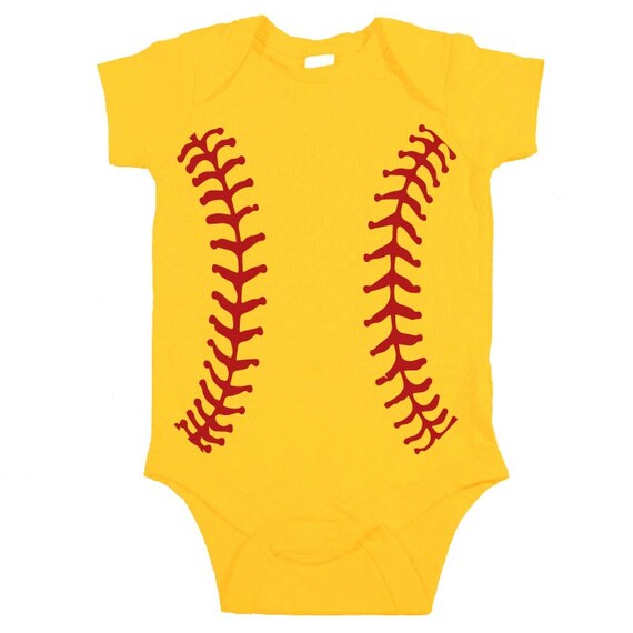 baby for boy present best shower Gift /Birthday Softball Boy Present. Softball Baby Bodysuit. Shower