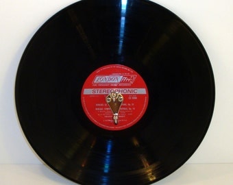Vinyl Record Album Single Wall Hook Display- made to order.